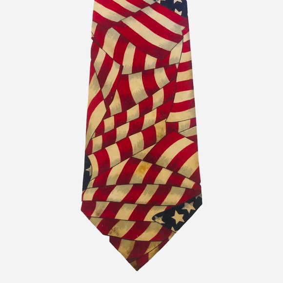 American Flag Tie - Picture 10 of 11